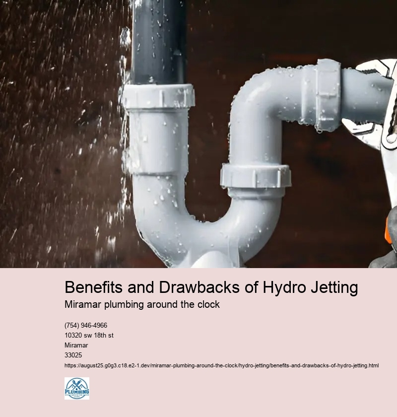 Benefits and Drawbacks of Hydro Jetting