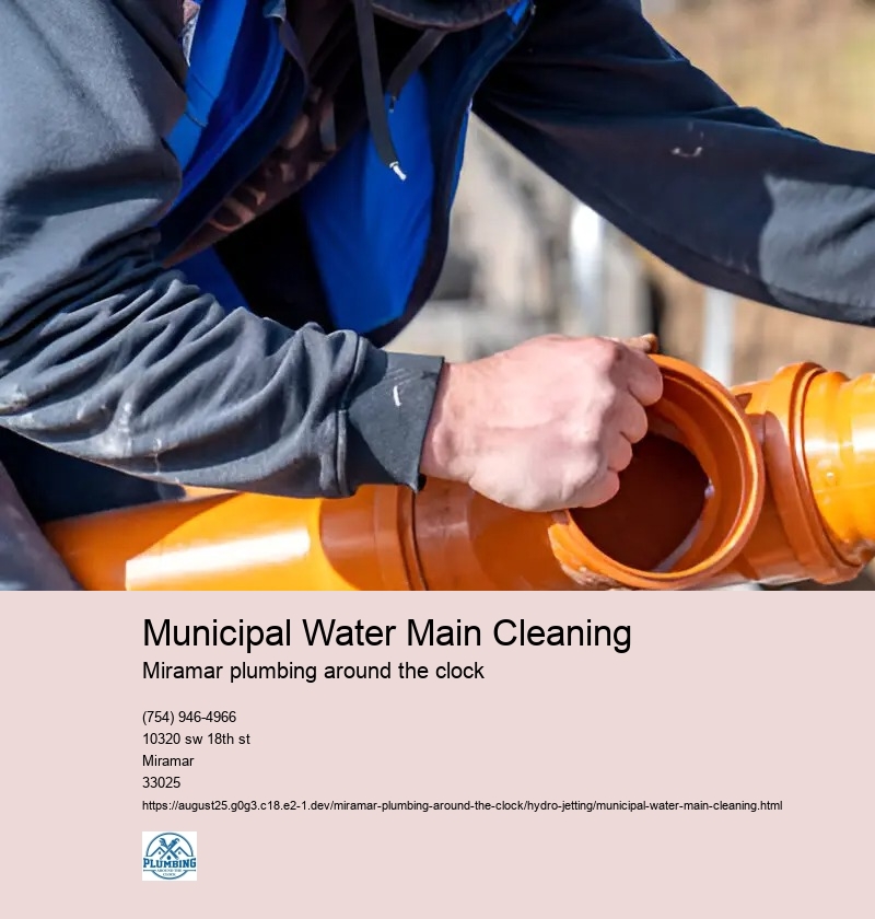 Municipal Water Main Cleaning