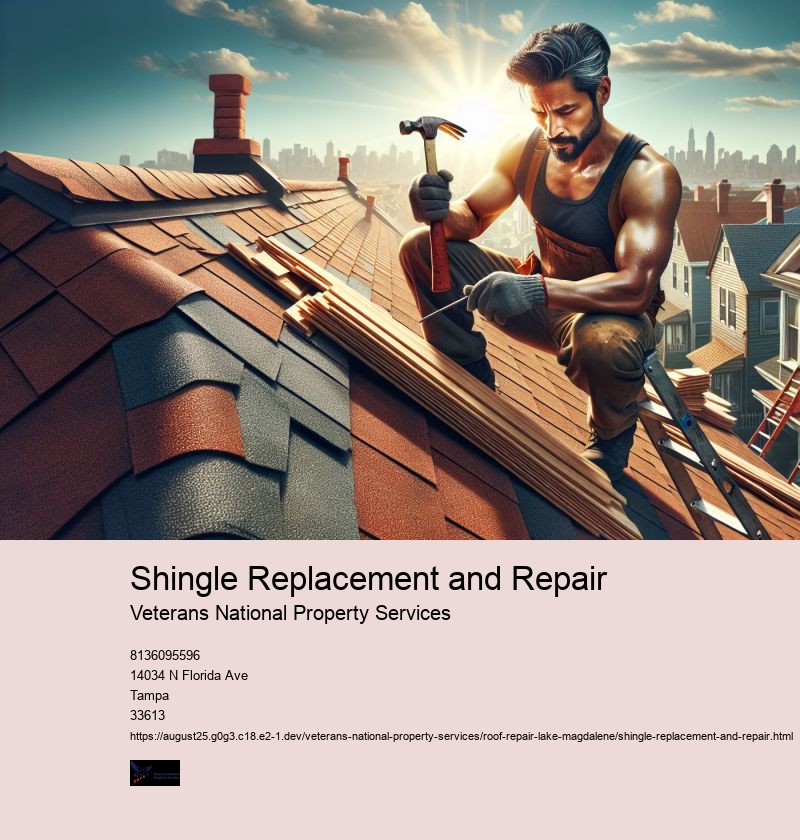 Shingle Replacement and Repair